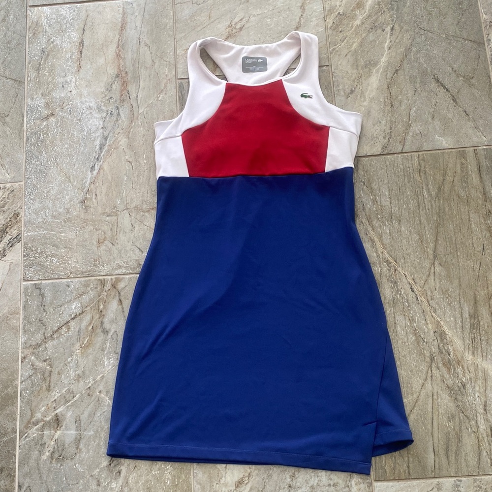 Lacoste Tri-Color Athletic tennis Dress